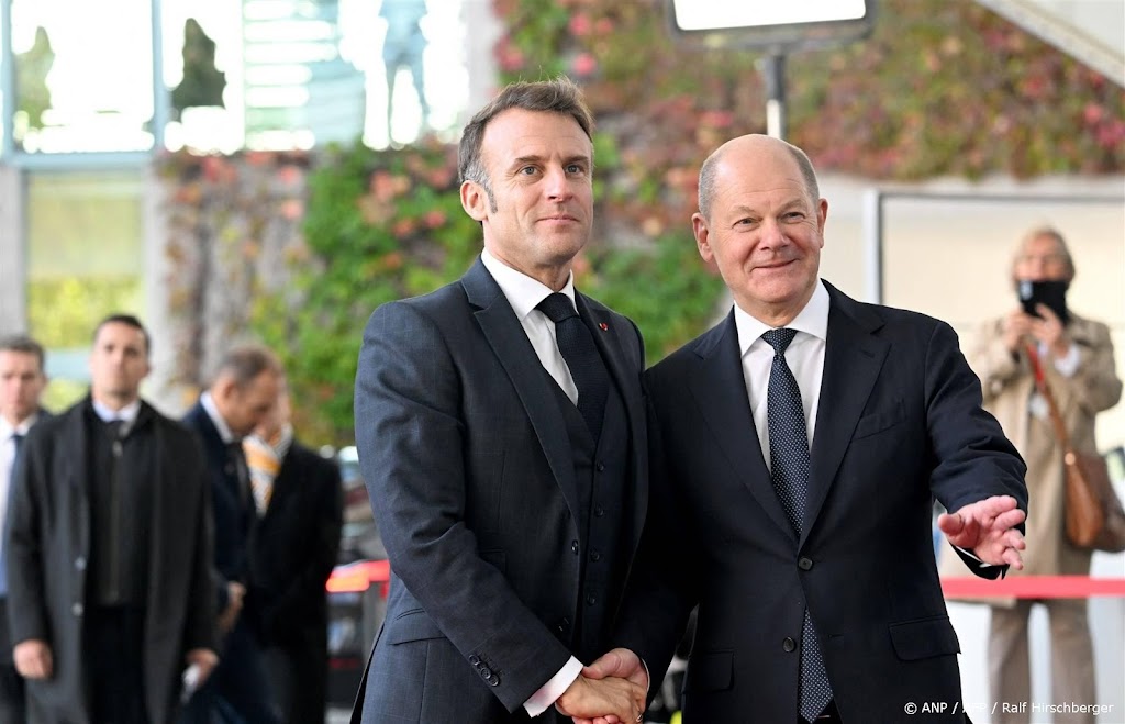 Scholz en Macron willen nauw met elkaar samenwerken