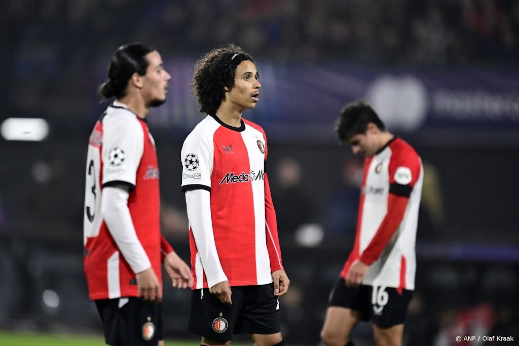 Feyenoord verliest van Salzburg in Champions League 