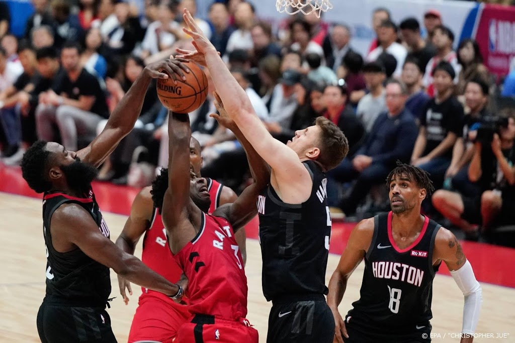 Basketballers Houston verslaan NBA-kampioen