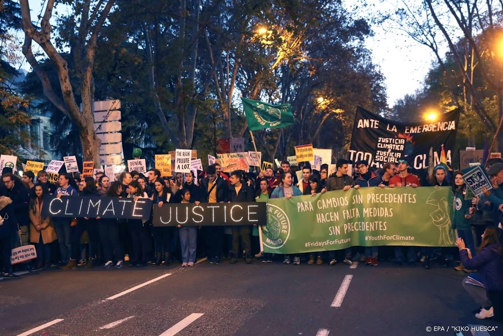 Mars voor klimaattop Madrid van start