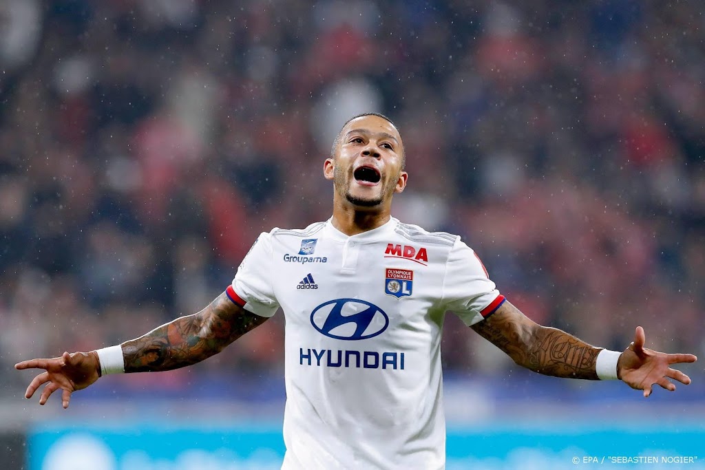 Depay maakt het verschil voor Lyon