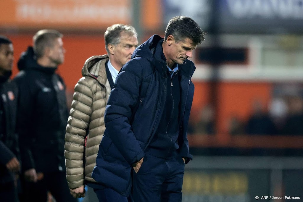 FC Volendam-trainer Jonk wil aanblijven ondanks interne onrust