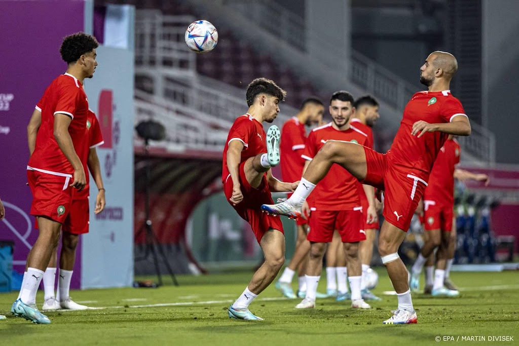 Marokko ook tegen Spanje met Ziyech, Mazraoui en Amrabat