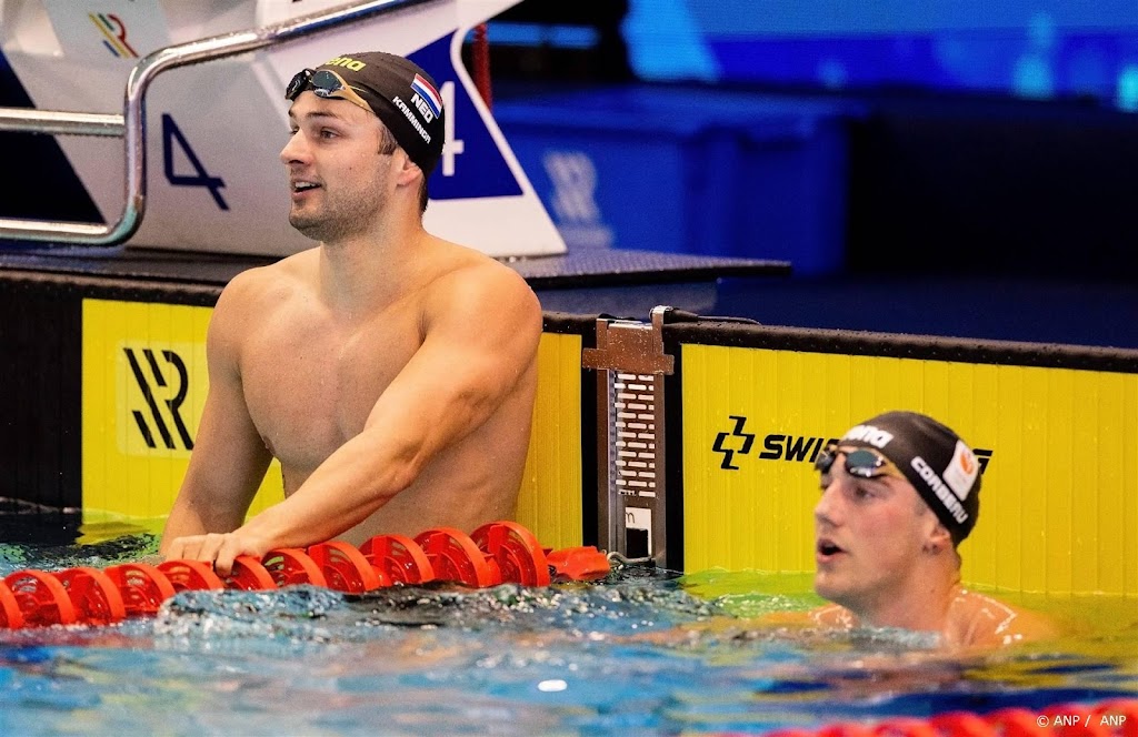 Kamminga, Corbeau overtuigend naar EK-finale 100 meter schoolslag