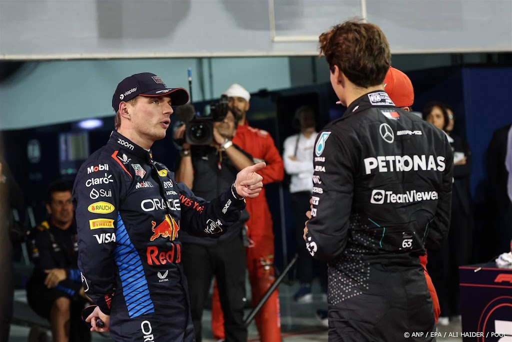 Horner verwacht geen ruzie Verstappen en Russell op de baan