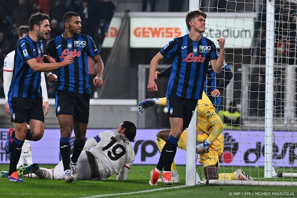 Atalanta grijpt koppositie in Serie A door zege op AC Milan