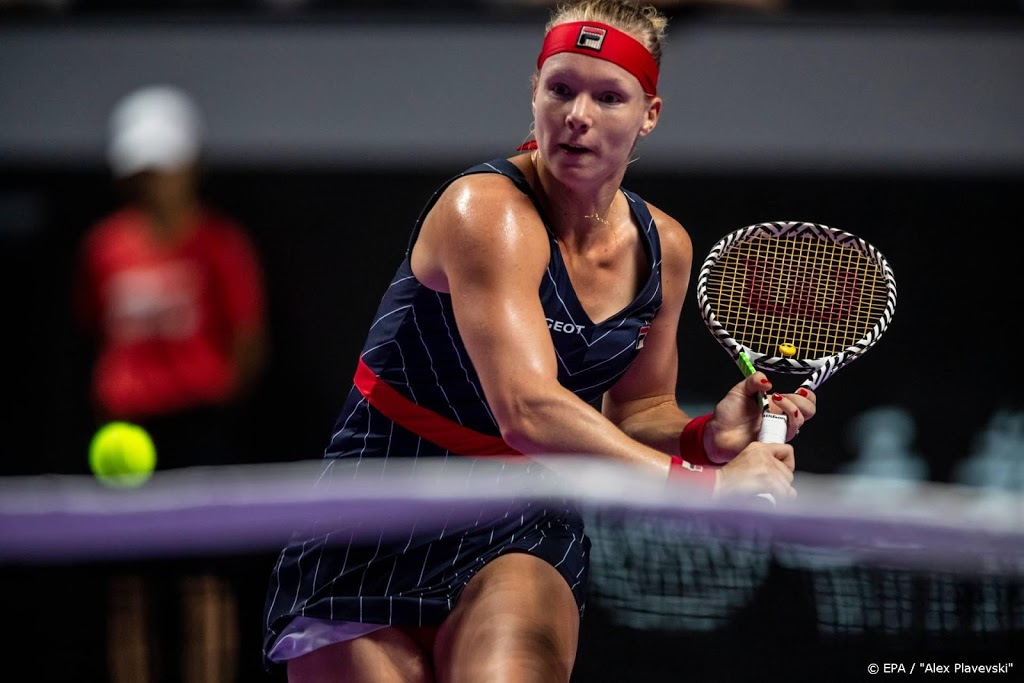 Bertens begint tennisjaar met moeizame zege in Brisbane
