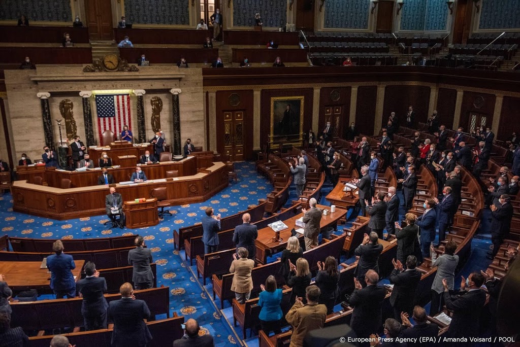 Congres stelt ruim 270 kiesmannen Biden vast, genoeg voor zege