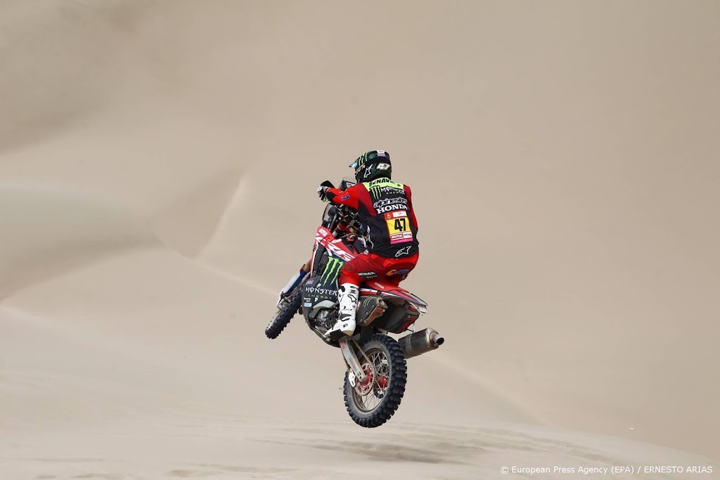 Alweer nieuwe leider bij motoren in Dakar Rally