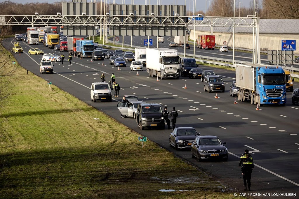 Op A2 opgepakte verdachte is 36-jarige man uit Utrecht