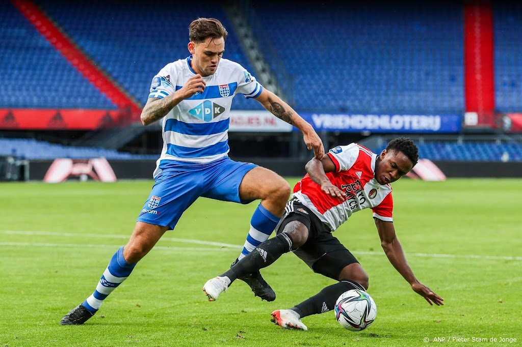Einde seizoen voor PEC Zwolle-verdediger Kersten
