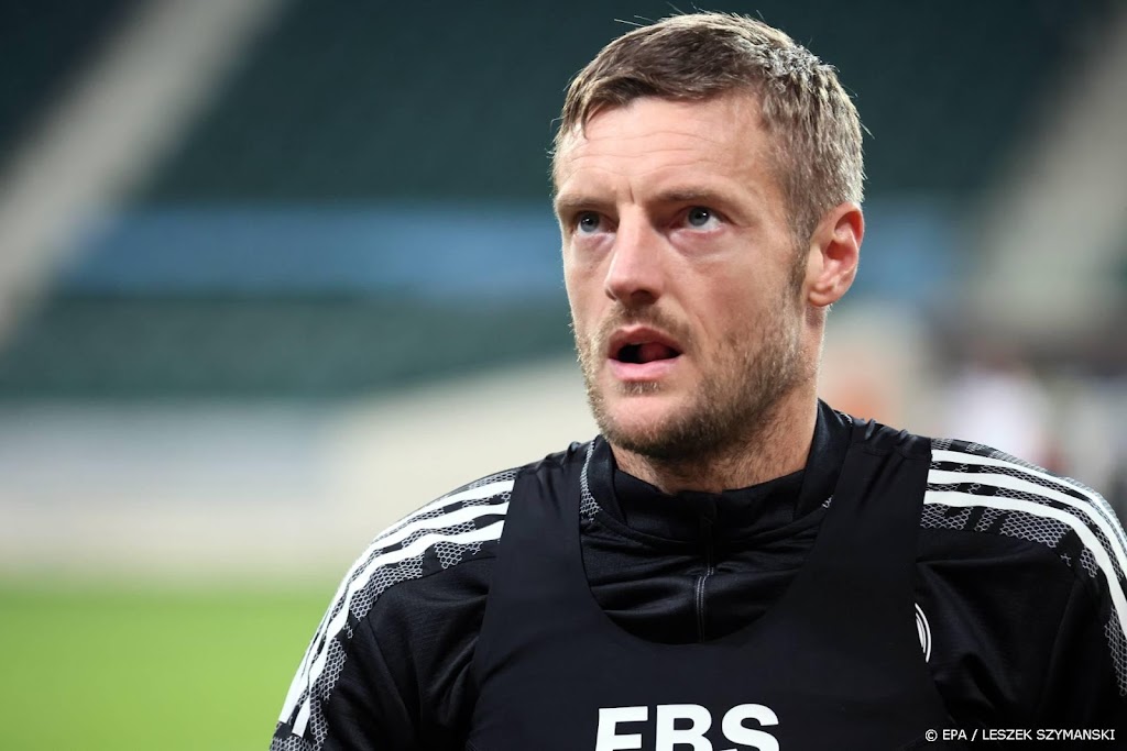 Voetbalclub Leicester City twee maanden zonder Vardy