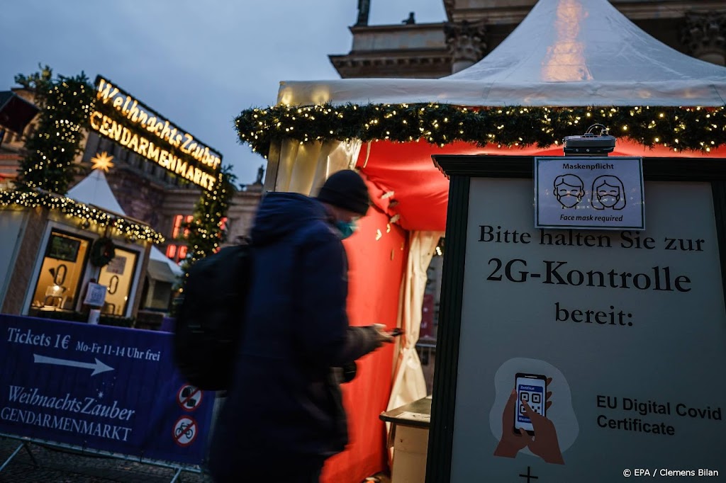 Duitsland krijgt 2G-plusbeleid in restaurants en cafés