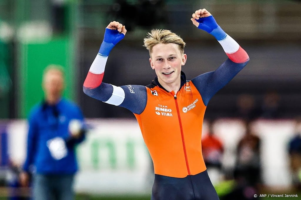 Schaatser Scheperkamp voor het eerst Europees kampioen sprint