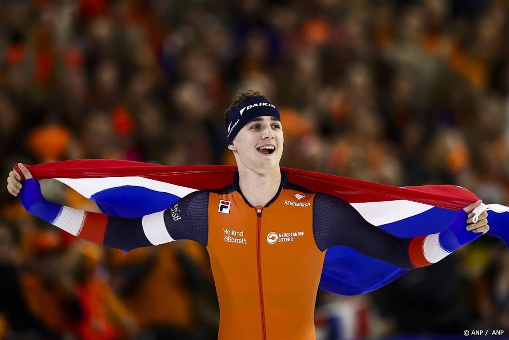 Schaatser De Boo pakt op 500 meter eerste Europese titel  