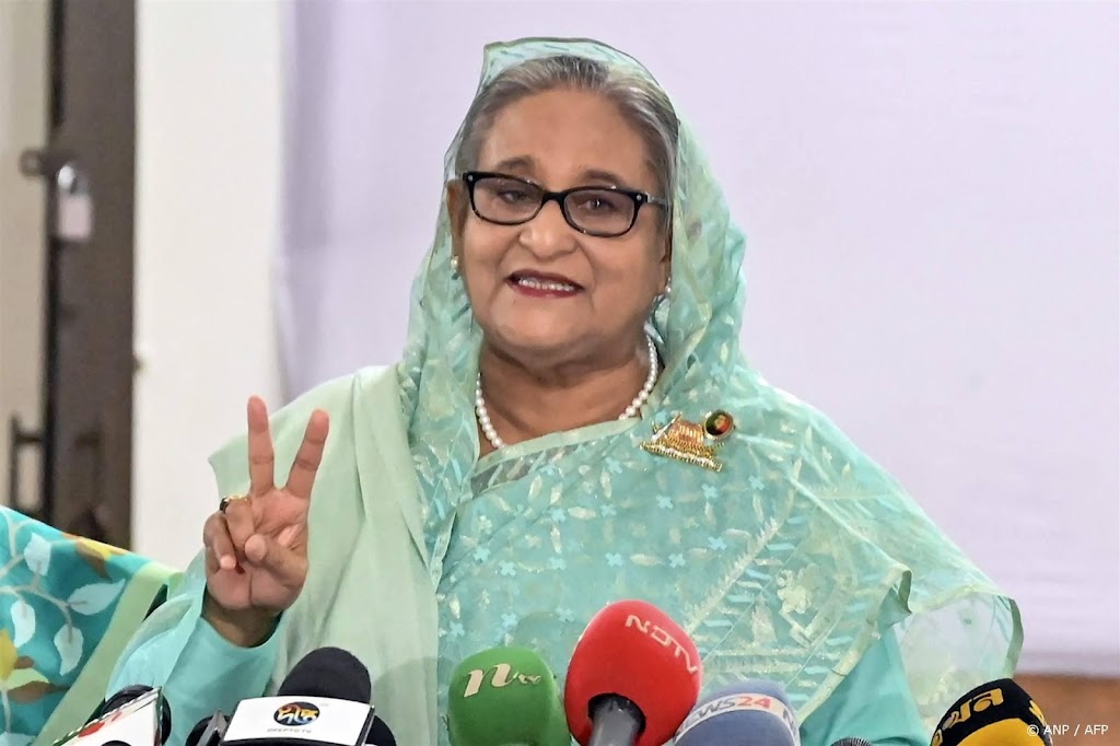 Premier Bangladesh wint parlementsverkiezingen    