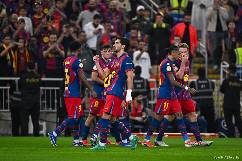 FC Barcelona laat Athletic Club kansloos in halve finale Supercup