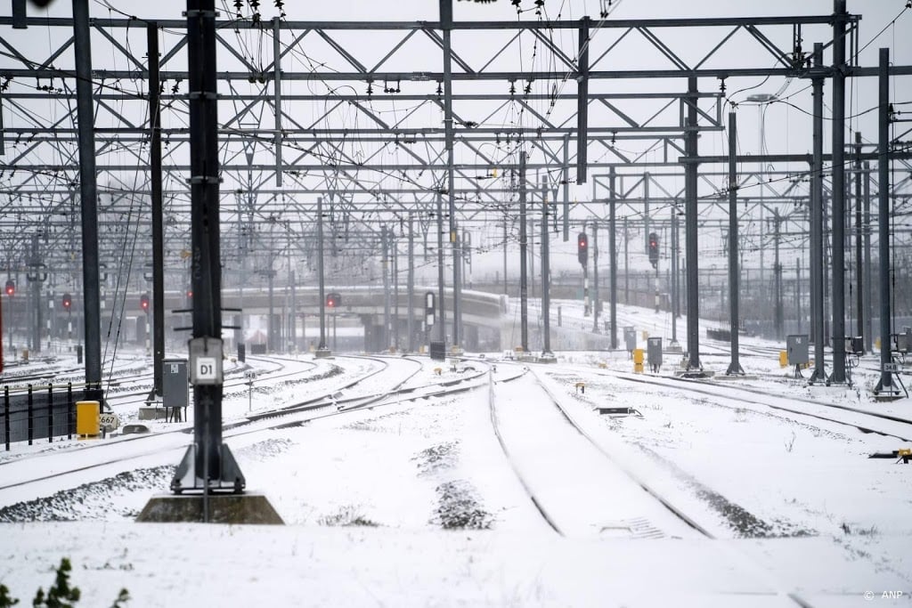 Winterweer niet best voor trein en spoor