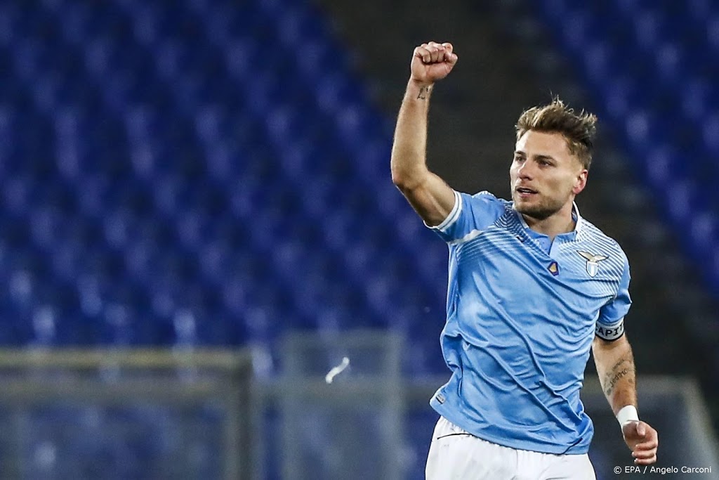 Immobile leidt Lazio naar zege op Cagliari
