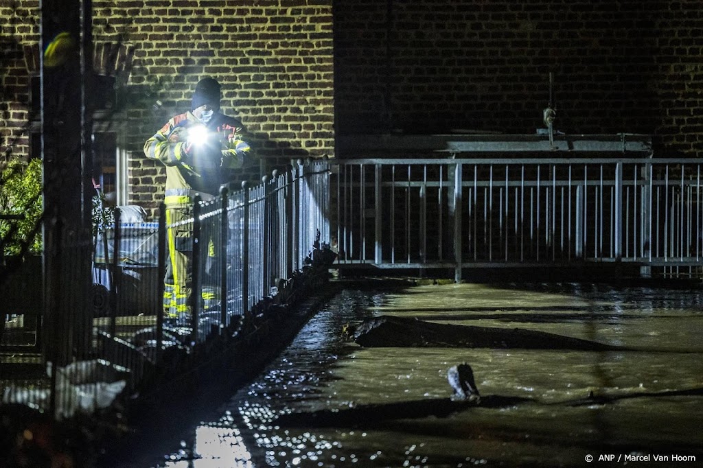 Hoogwaterpiek in heuvelland voorbij Valkenburg