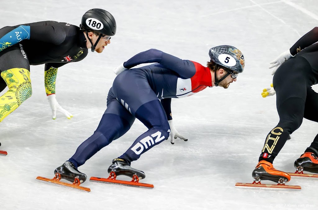 Shorttracker De Laat loopt bij Spelen finale op 1000 meter mis