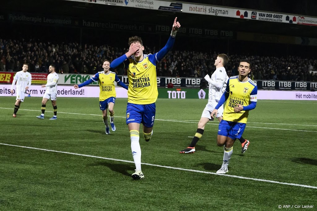 Cambuur voor tweede keer naar halve finale KNVB-beker