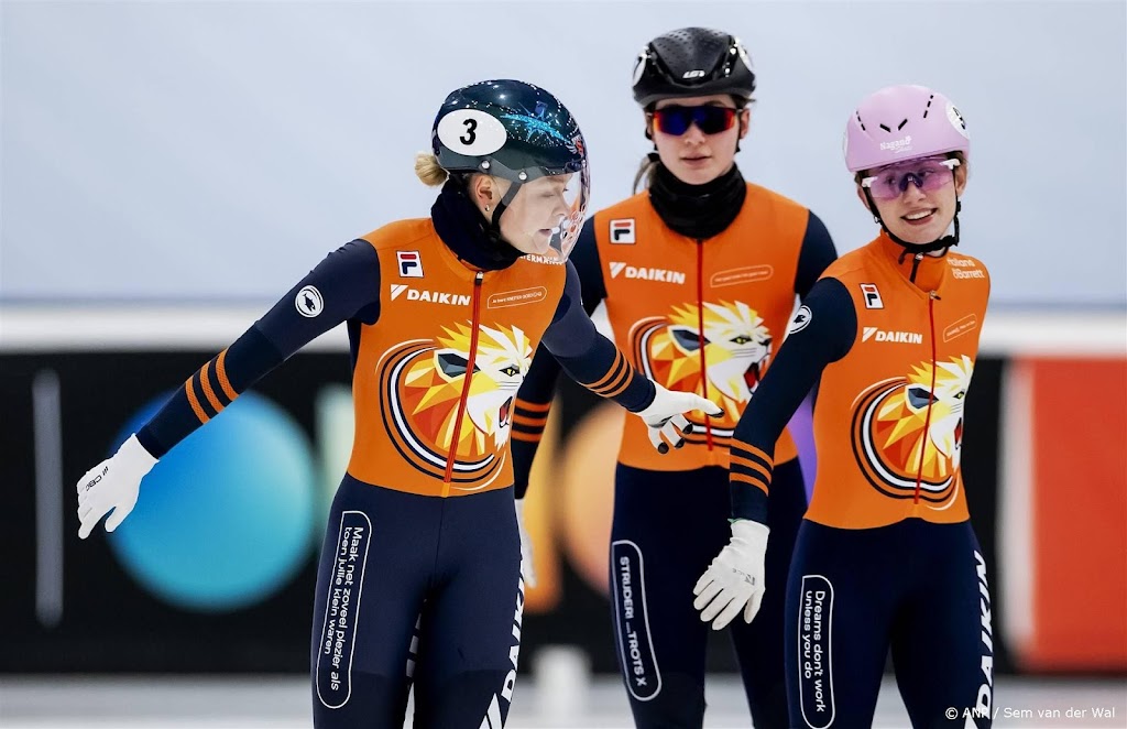 Goede eerste dag shorttrackers op World Tour in Tilburg 