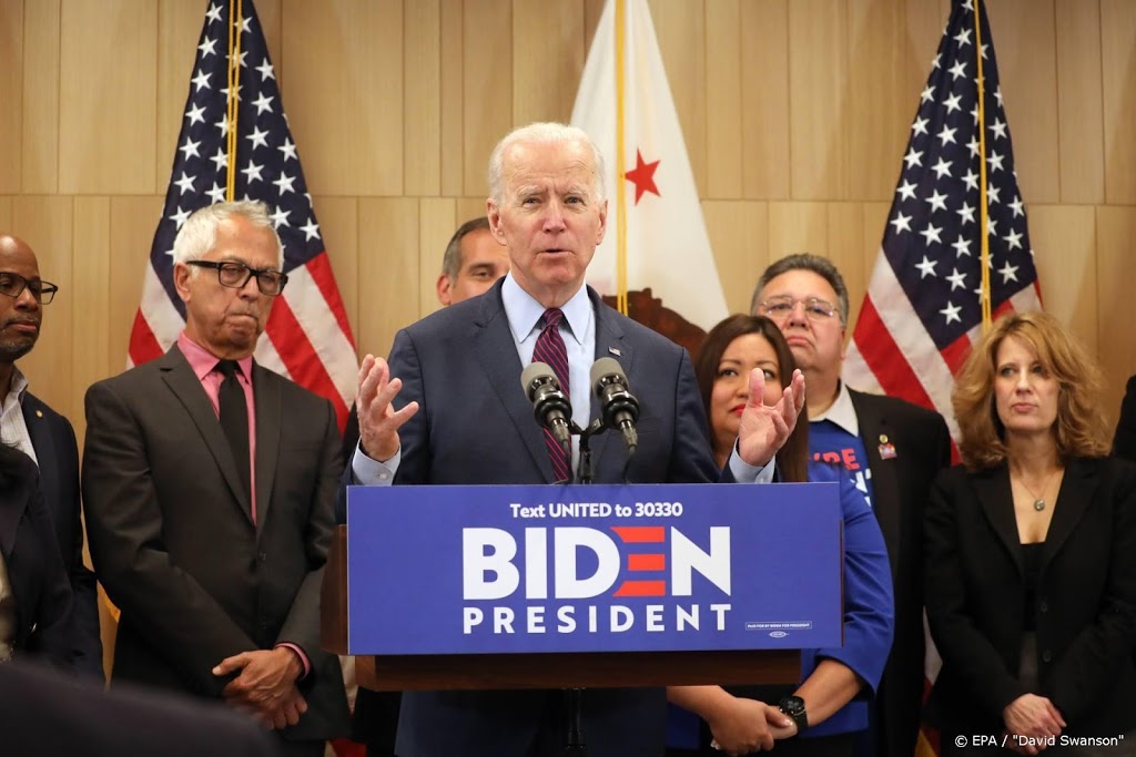 Miljoenen stromen binnen in campagnekas Joe Biden