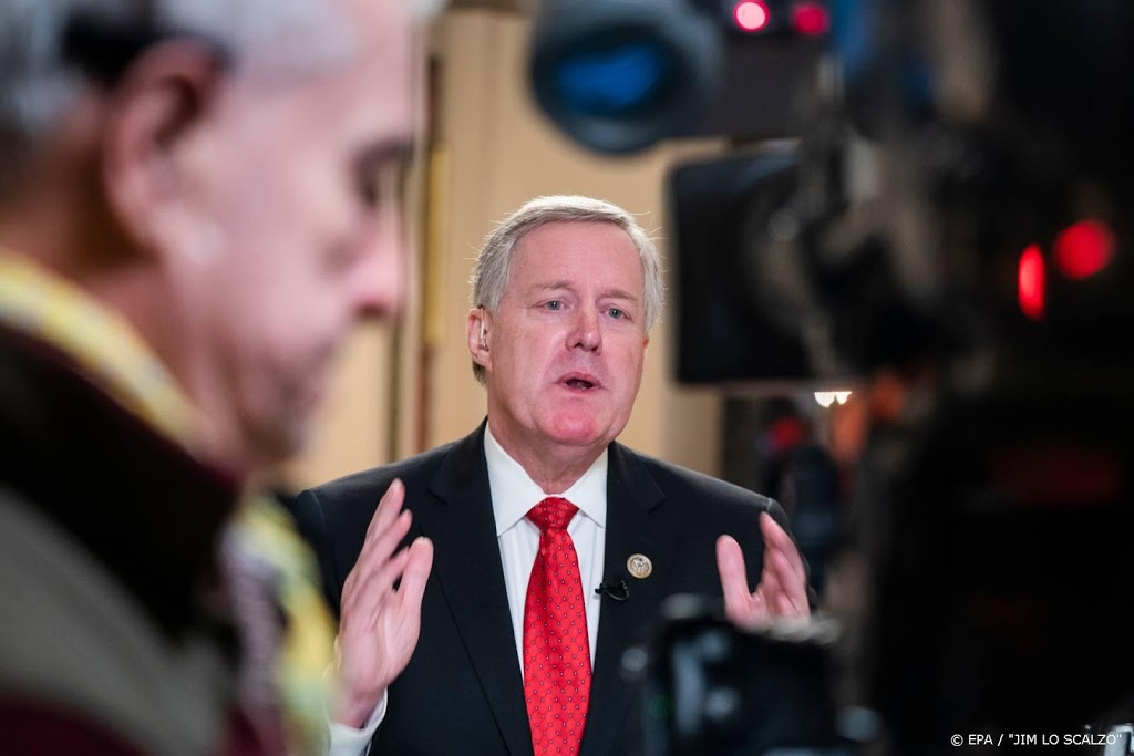 Mark Meadows nieuwe stafchef van het Witte Huis