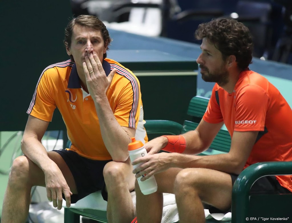 Daviscupcaptain Haarhuis: het ging als een nachtkaars uit