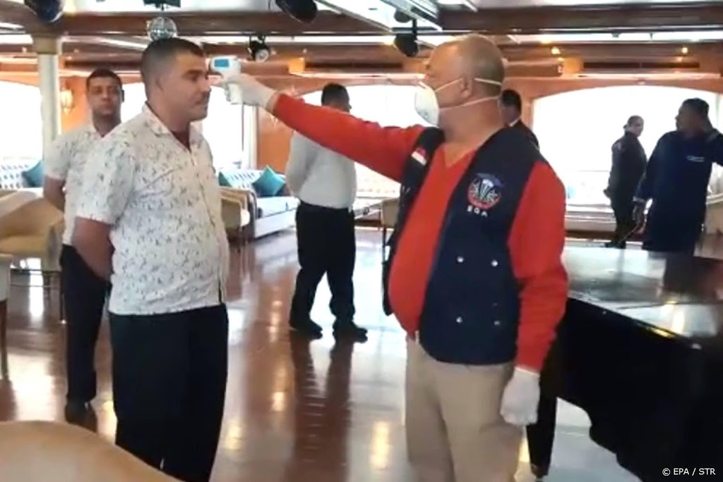 Passagiers cruiseschip op Nijl in quarantaine vanwege coronavirus