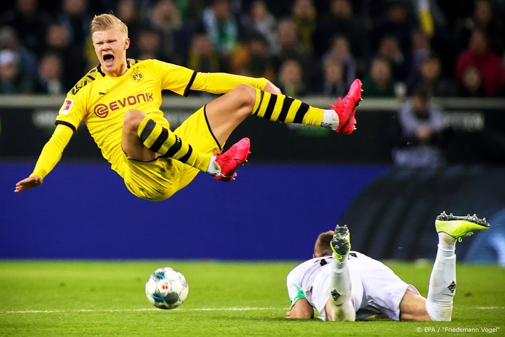 Dortmund tweede na zege bij Mönchengladbach