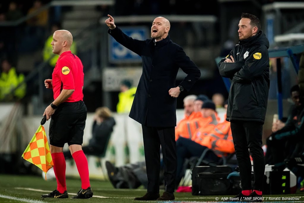 Ten Hag roemt teamgeest van Ajax
