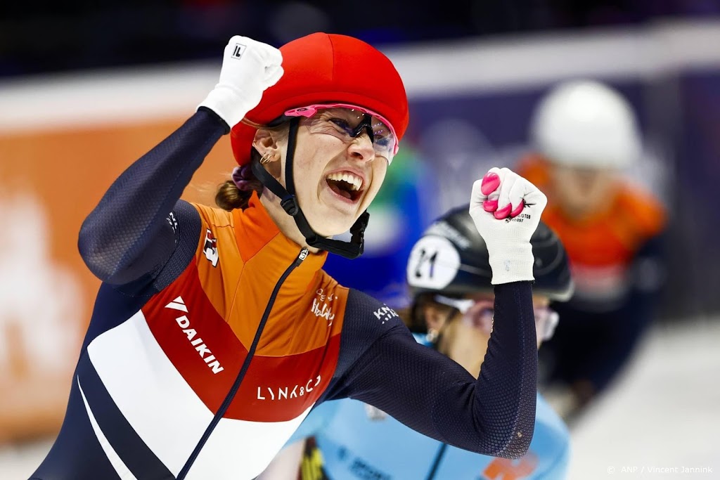 Schulting na zege op 1000 meter al zeker van wereldtitel