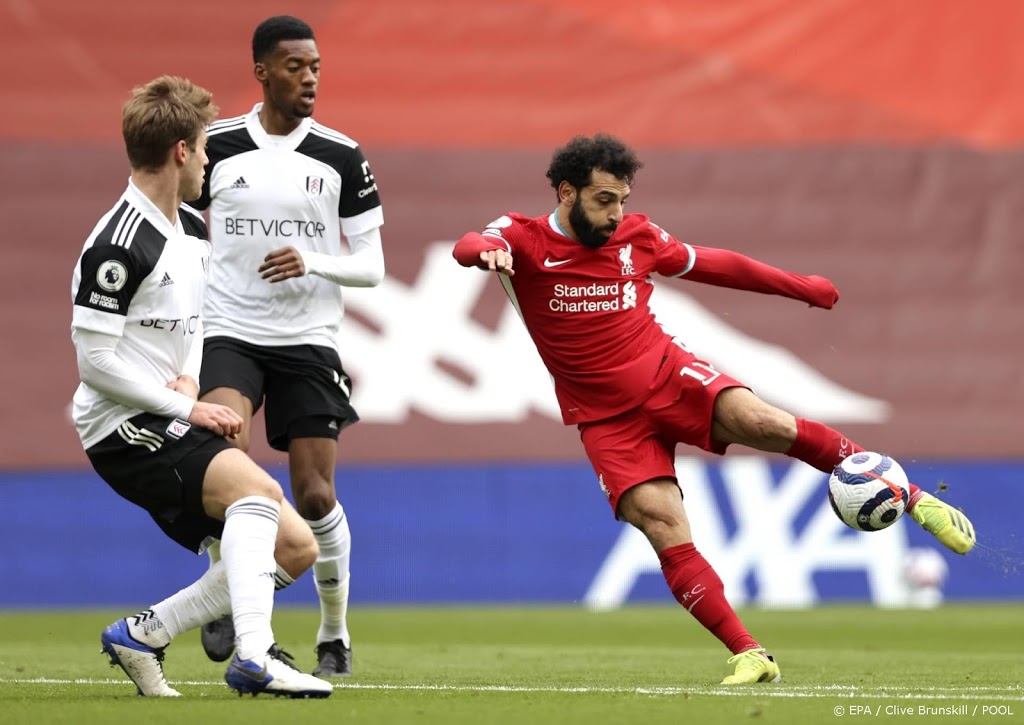 Liverpool in eigen huis ook onderuit tegen laagvlieger Fulham