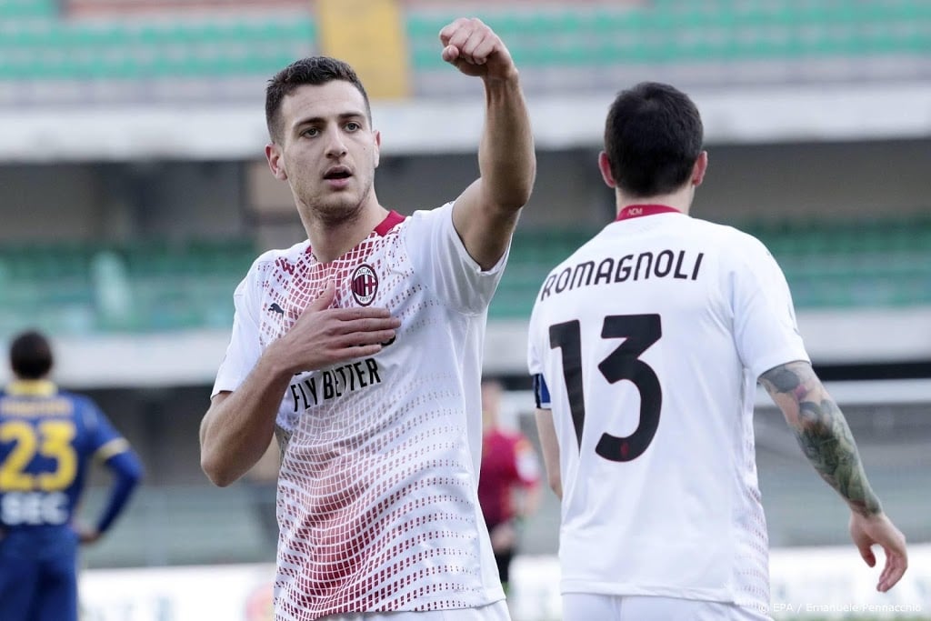 AC Milan verslaat Hellas Verona en nadert Internazionale