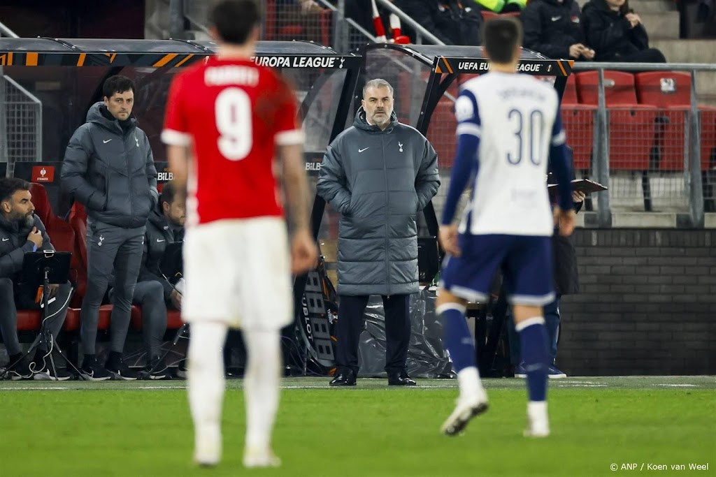 Spurs-coach Postecoglou bekritiseert ploeg na nederlaag tegen AZ