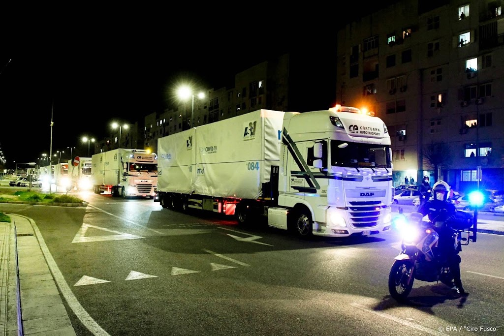 Noorwegen en Roemenië sturen medische teams naar Italië