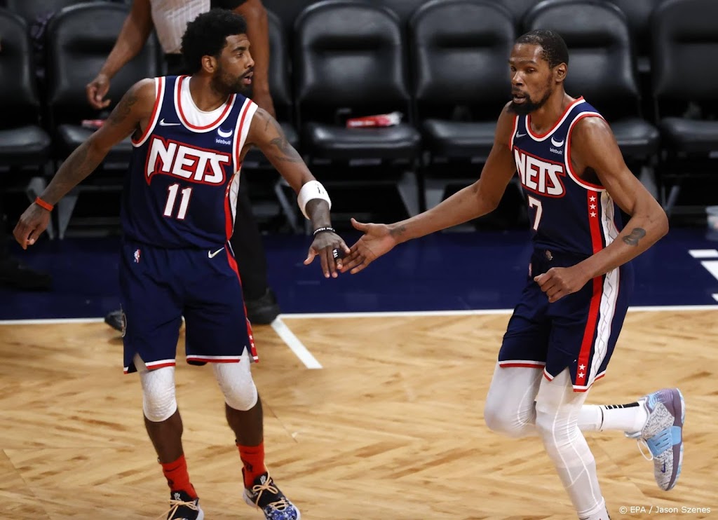 Basketballer Durant loodst Nets in stadsderby langs Knicks