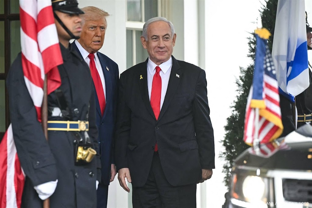 Trump ontvangt Netanyahu in het Witte Huis 