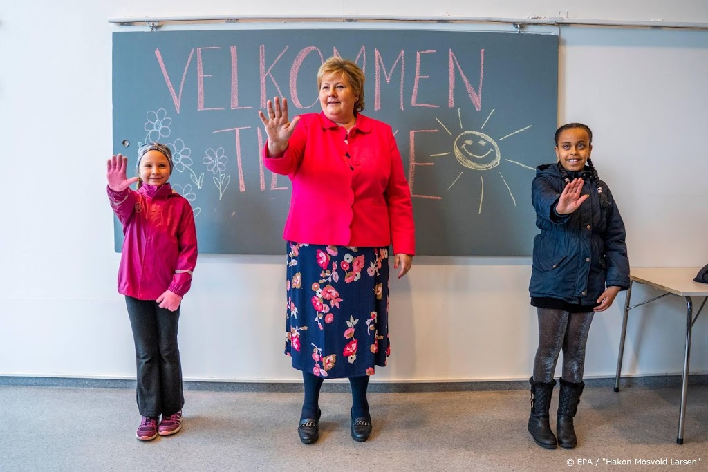Alle scholen in Noorwegen maandag weer open