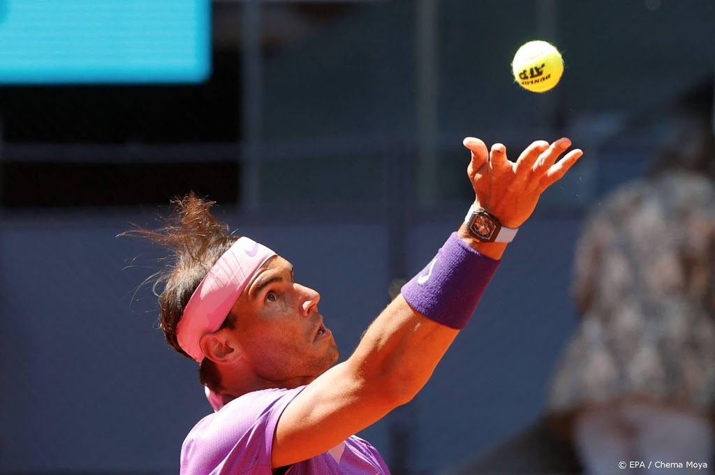 Nadal onderuit tegen Zverev bij tennistoernooi in Madrid 