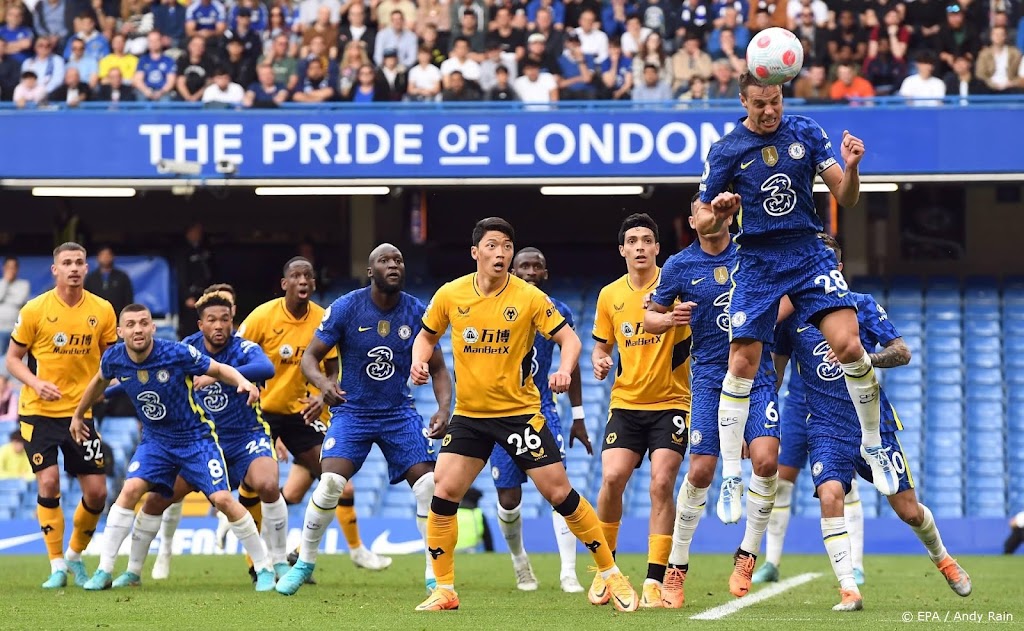 Chelsea verspeelt in blessuretijd 2 punten tegen Wolverhampton