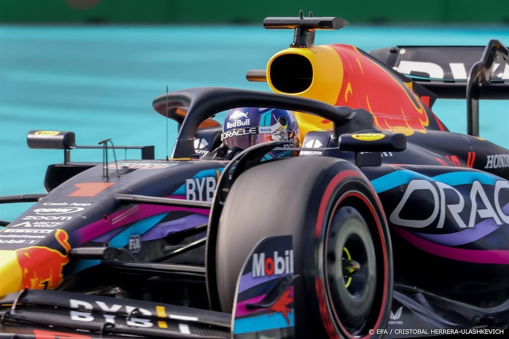 Verstappen moet vanaf startplek negen inhalen in Miami
