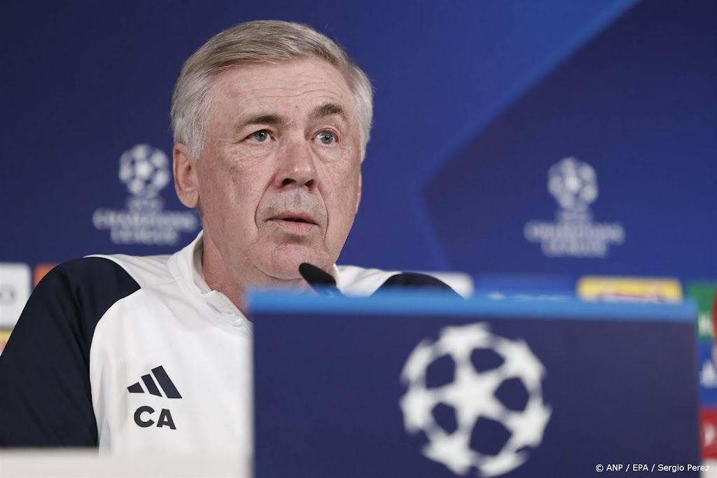 Real Madrid-coach Ancelotti rekent op spektakel en goede afloop 