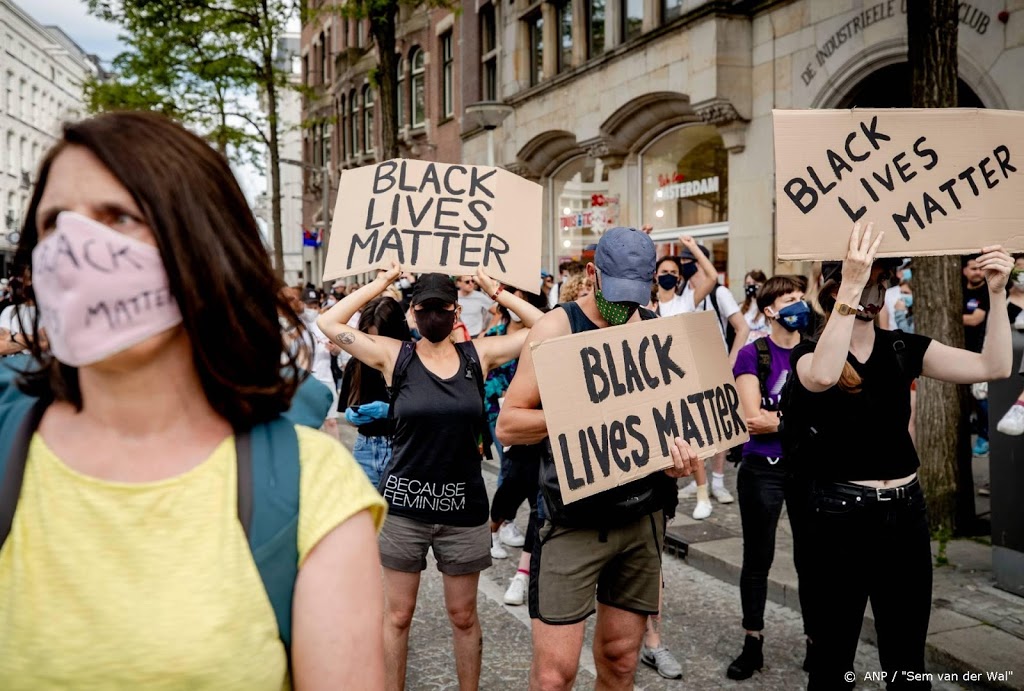 1400 deelnemers Black Lives Matters Maastricht