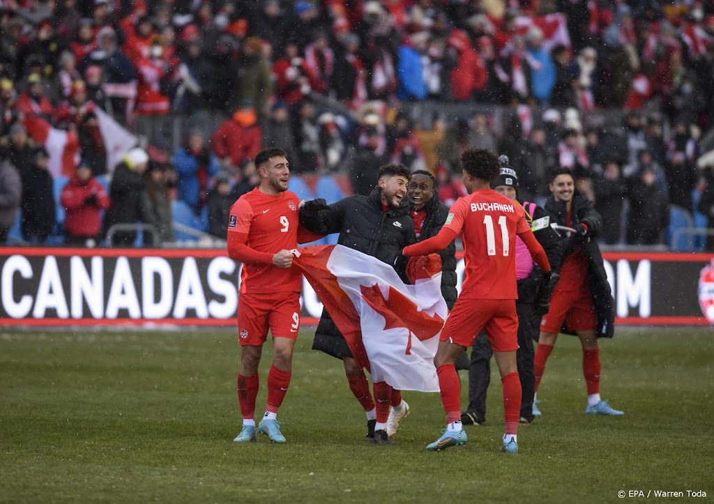 Canadese voetballers na staking terug op het veld