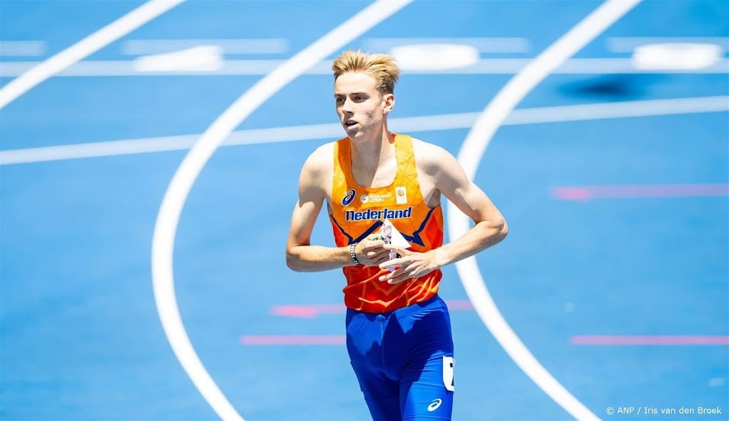 Laros uitgeschakeld in series 800 meter op EK, Clarke wel door