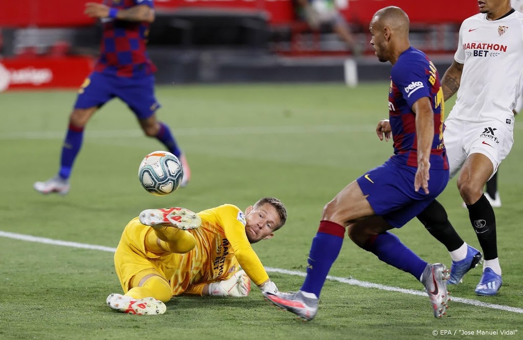 Spaanse voetbalclub Sevilla verder zonder doelman