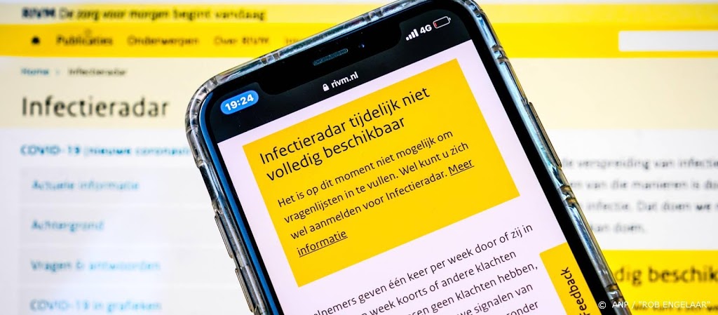 RIVM wil Infectieradar in september weer in de lucht hebben